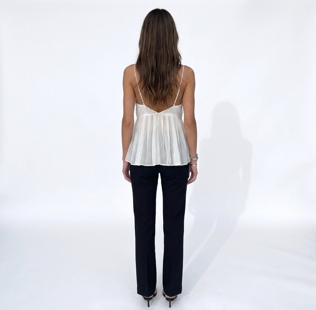 BEAUX - Top Encaje Tirantes